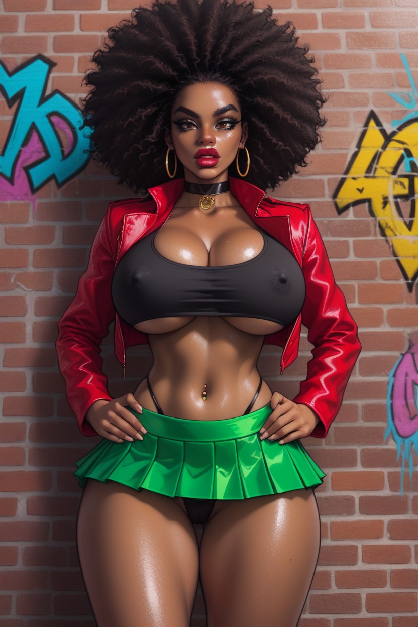 Asscheek, Shirt, Revealing Outfit Hentai AI Porn