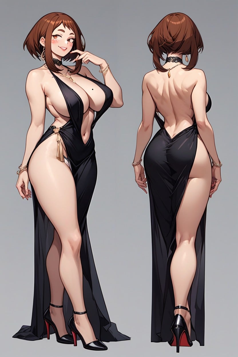 Earrings, Curvy, 18+ Hentai AI Porn