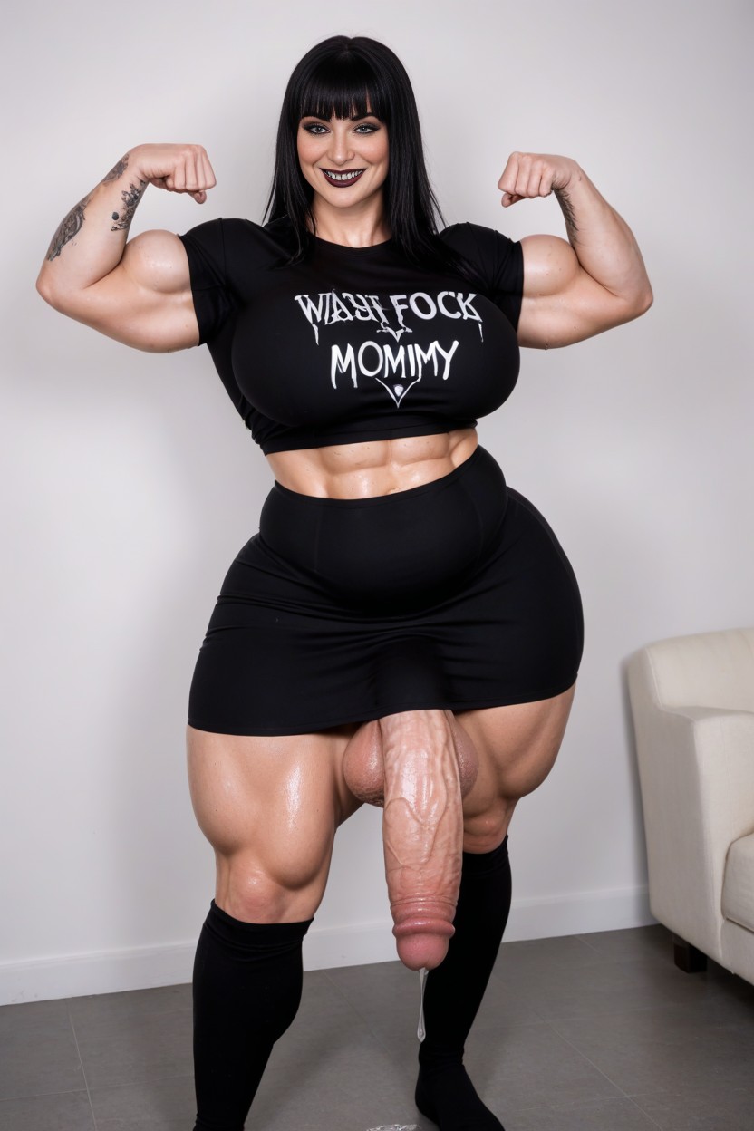 Ball Bra, Extremely Large Ass, Pale Skin AI Porn