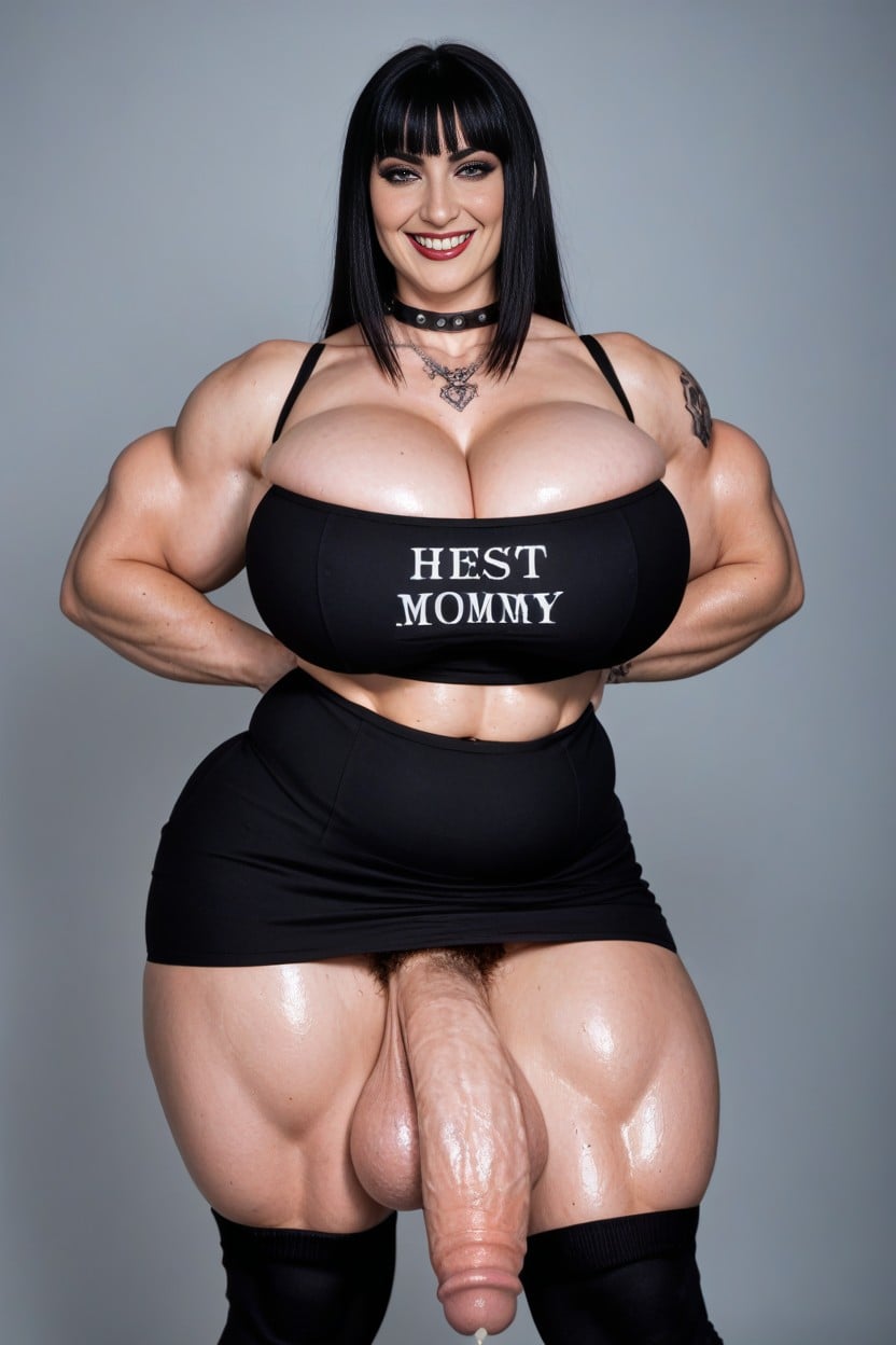 Bangs, Ssbbw, Wide Shoulders AI Porn