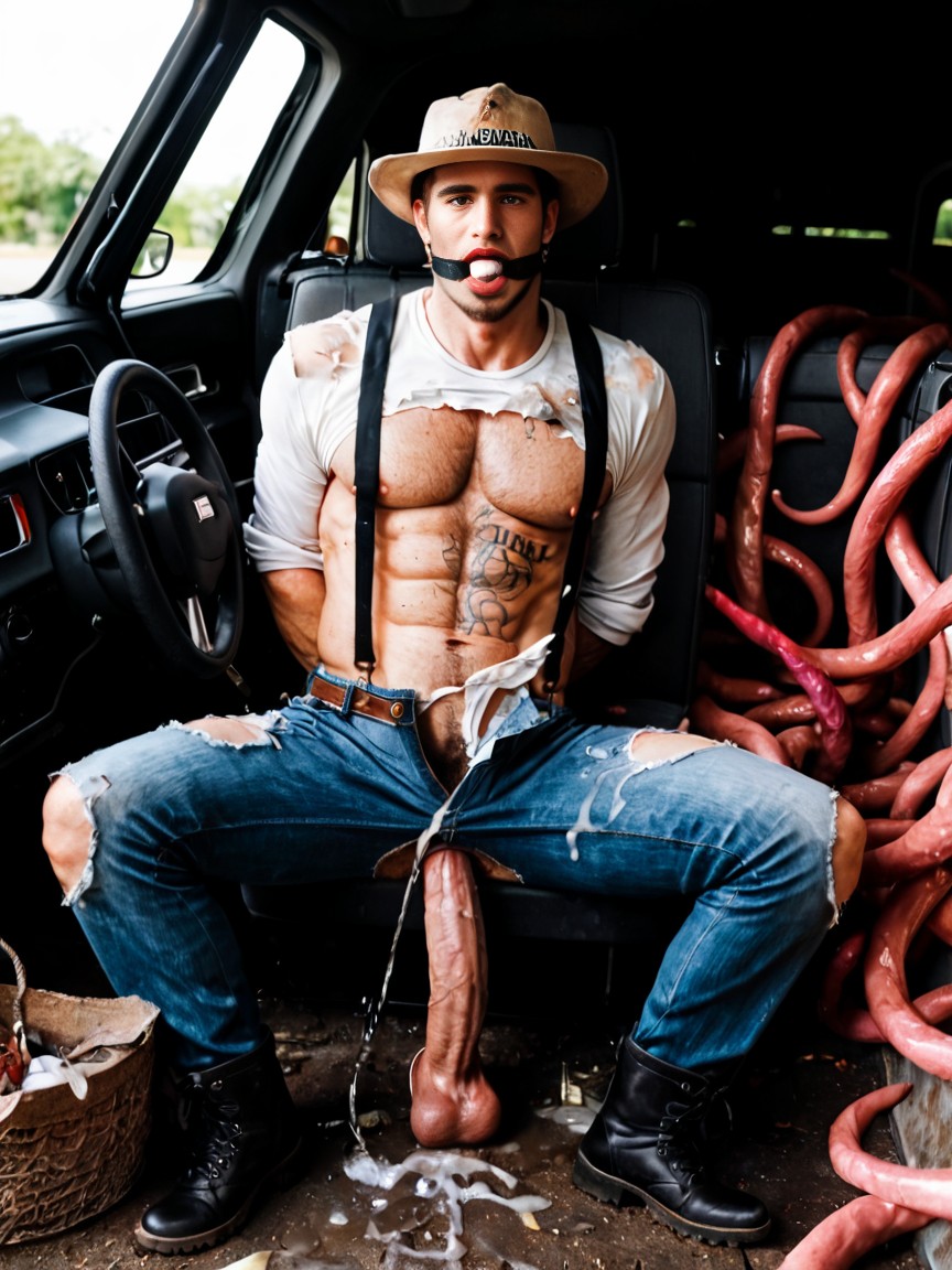 Beard, Dick, Clothes AI Porn