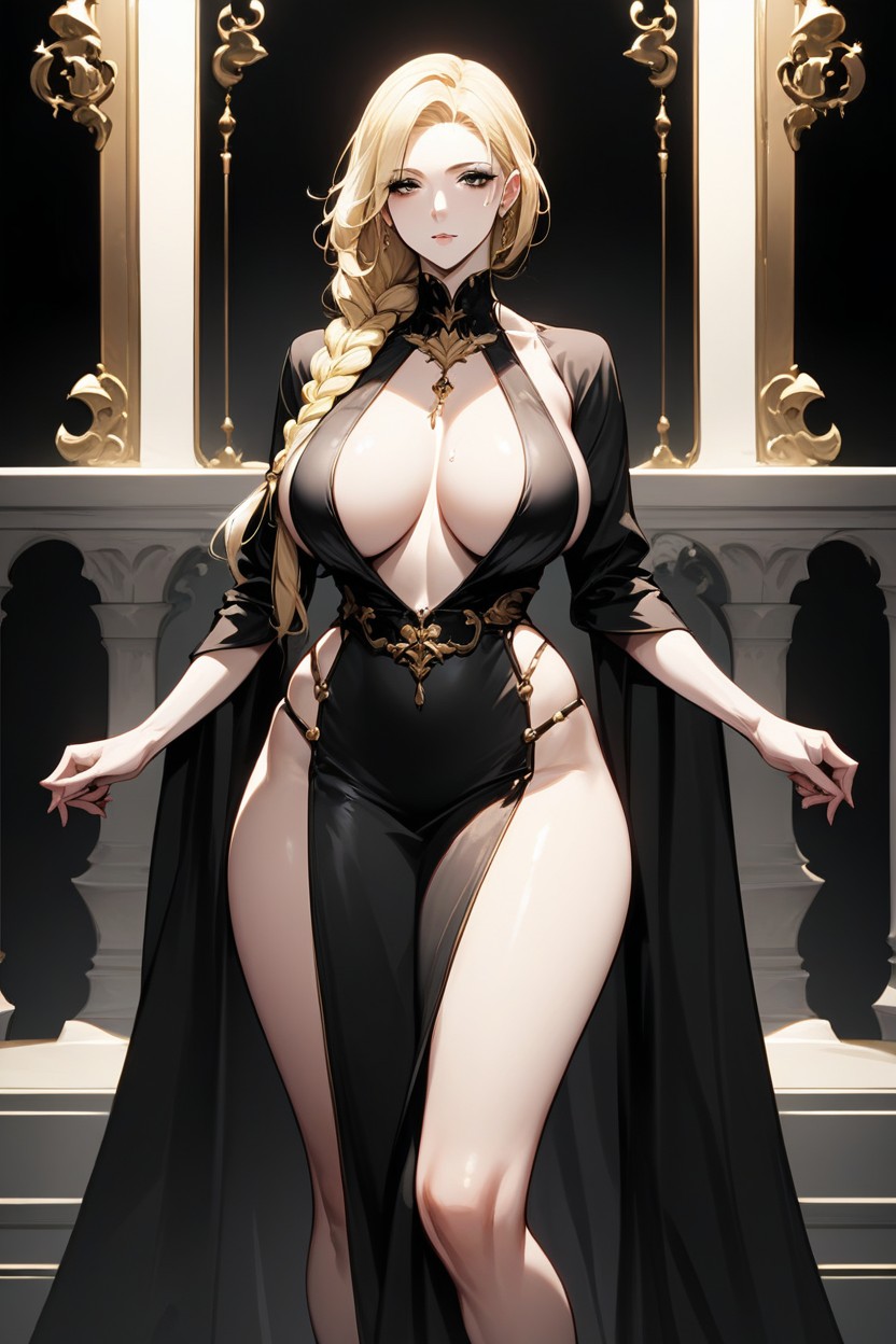 Person, Massive Breasts, Standing AI Porn