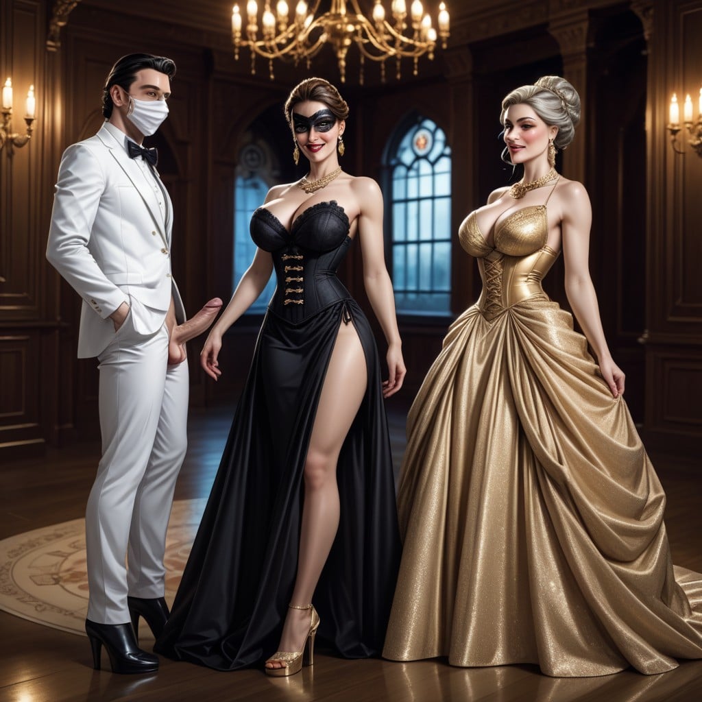 완벽한 밤, Venetian Mask, Eyes Wide Shut 쉬메일 AI 포르노