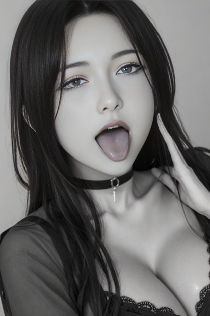 Ahegao, 20+, Skinny AI Porn