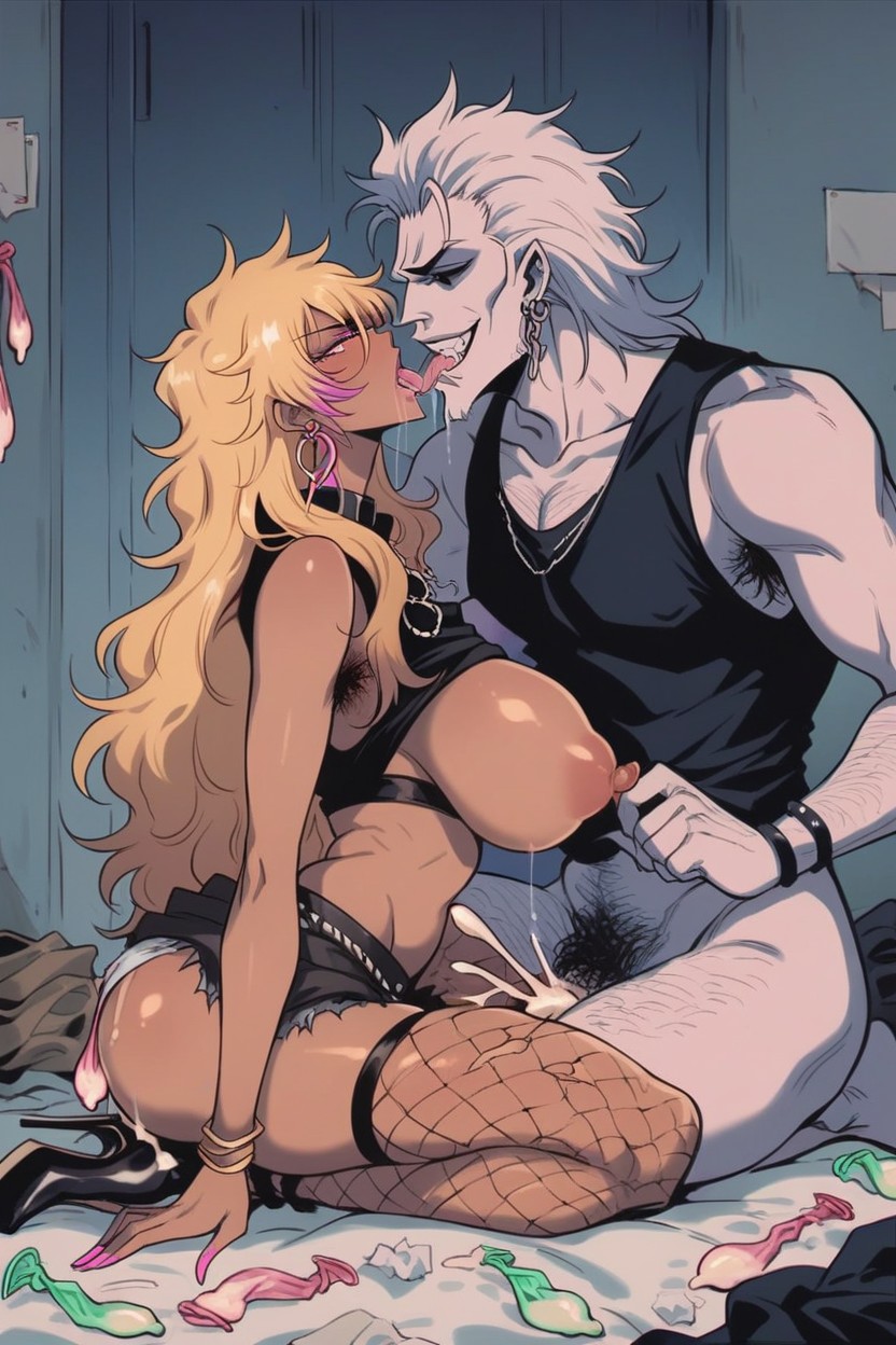 Gigantic Huge Erect Nipples, Cum, Black Erect Nipples Hentai AI Porn