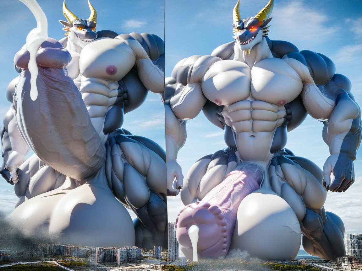 Destruction, Cumming A Lot, Multiple Cock Furry IA