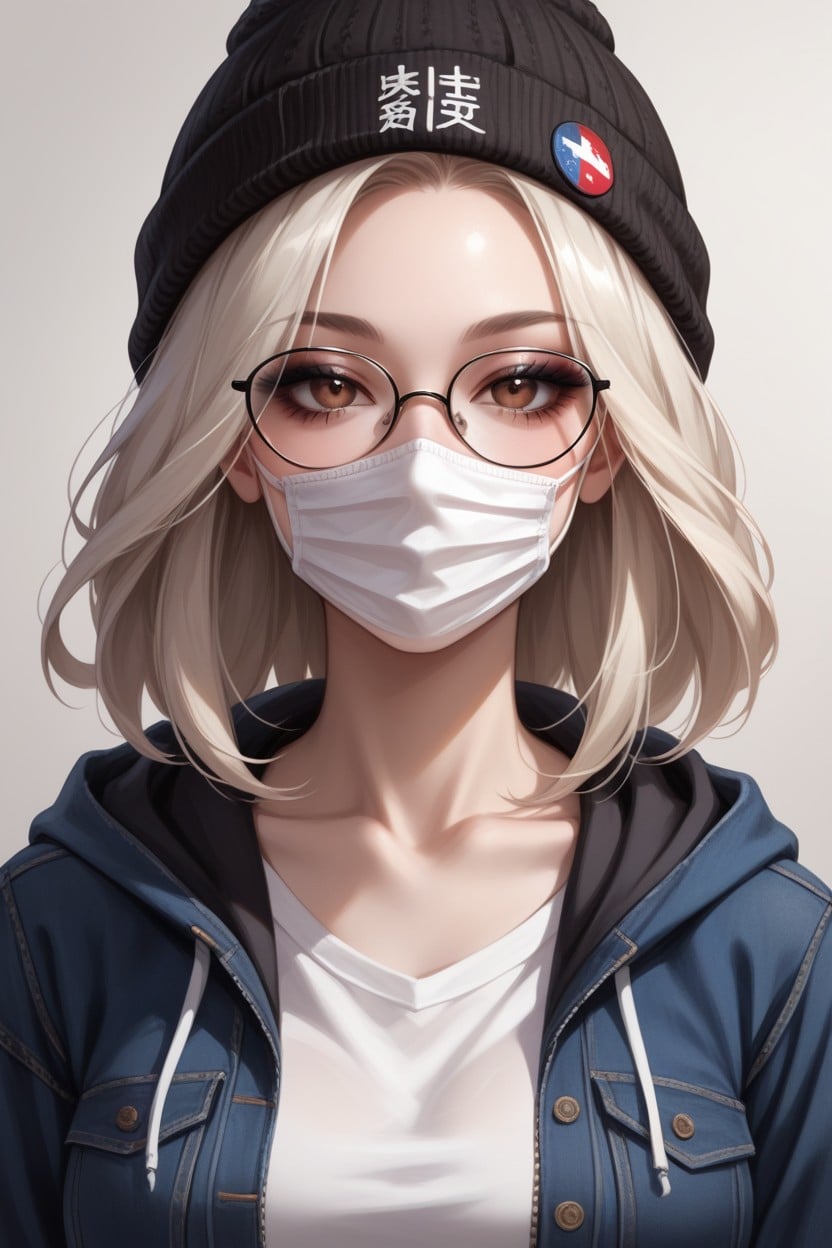 Luz Volumétrica, Rounded Facial Features, Tierna Hentai IA