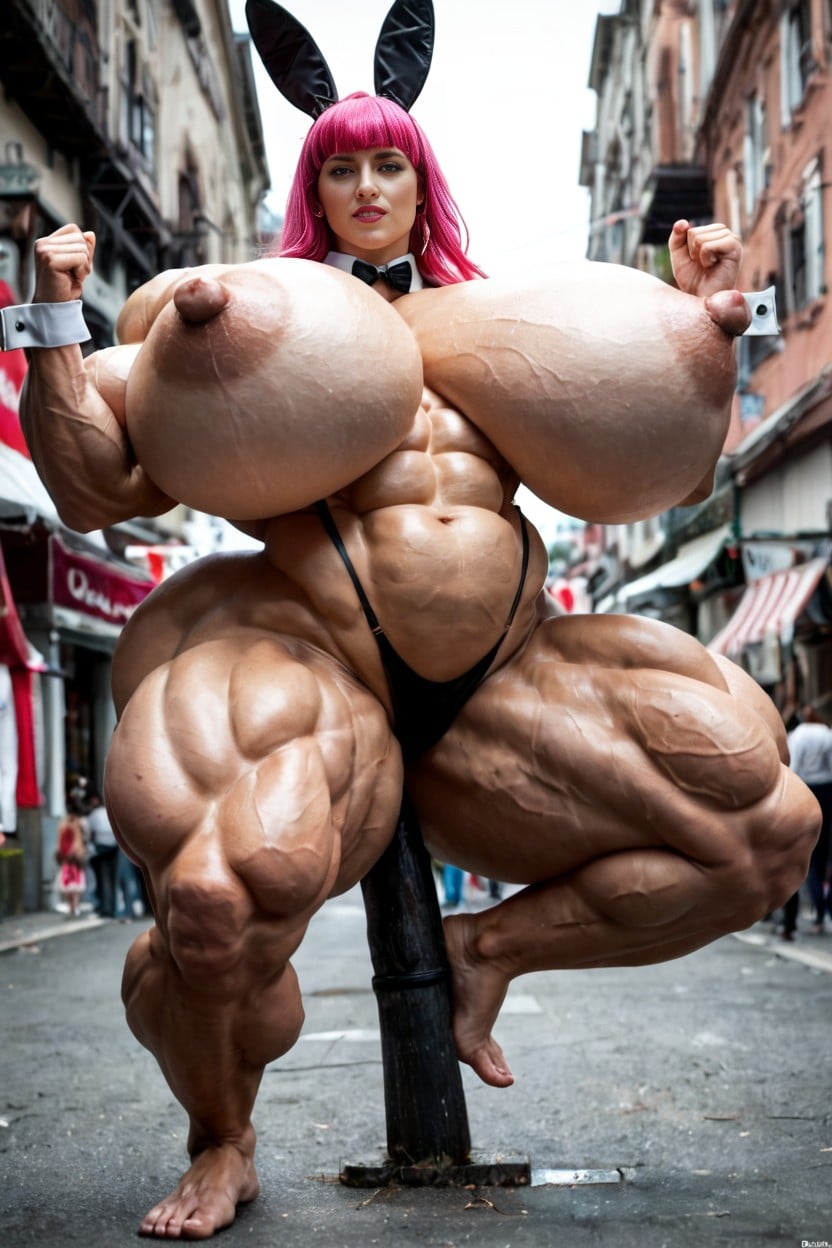 Massive Overgrown Nipples, Caska From Berserk, Impossibly Massive Breasts AI Porn