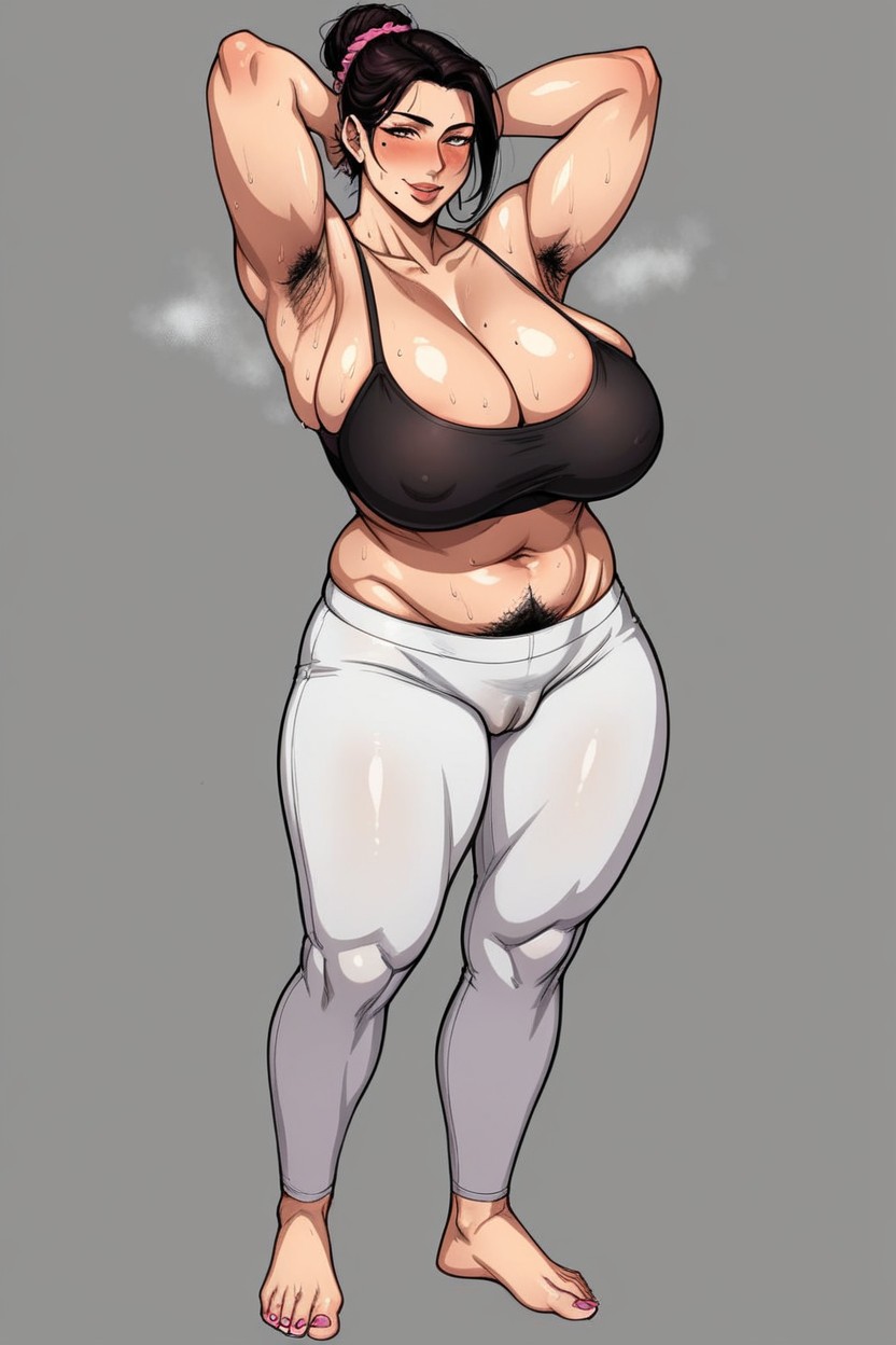 18+, Midriff, Armpit_hair Hentai AI Porn