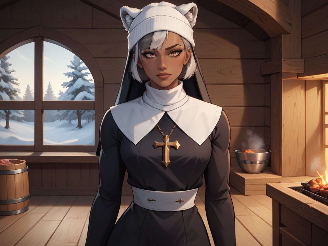 Hips Proportionate To Chest, Massive Ass, Squared Torso AI Porn