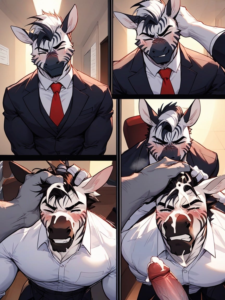 Horse, Comic, Big Cock Furry AI Porn