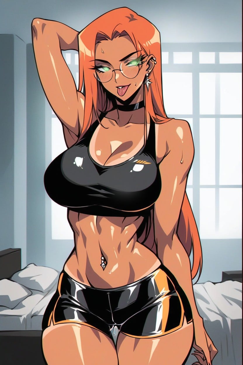 Toned, Tan Lines, Visible Breath Hentai AI Porn