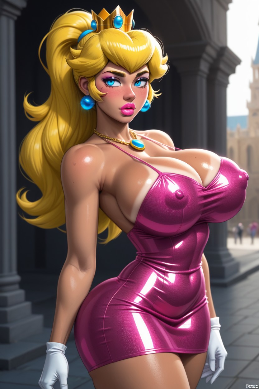 Bimbo Lips, Puffy Lips, Bimbo Hentai AI Porn