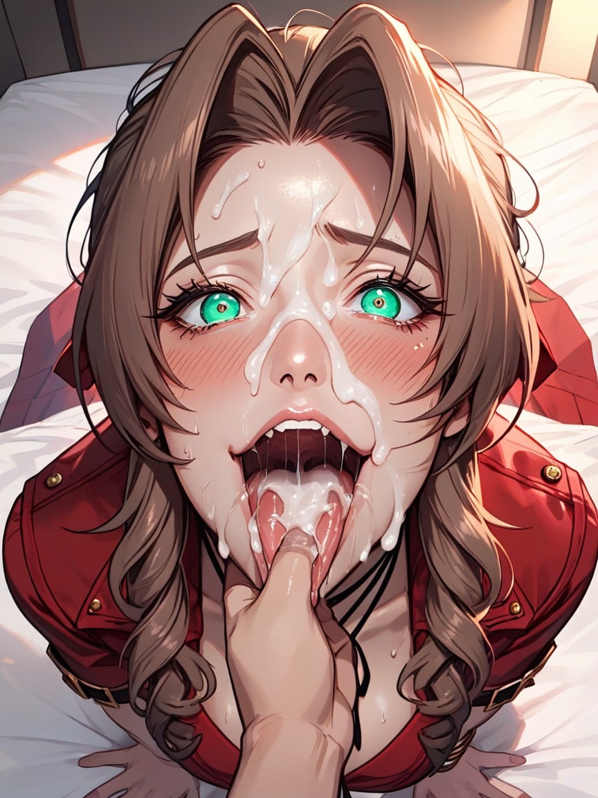 Looking At Viewer, Embarrassed , Bukakke Hentai AI Porn
