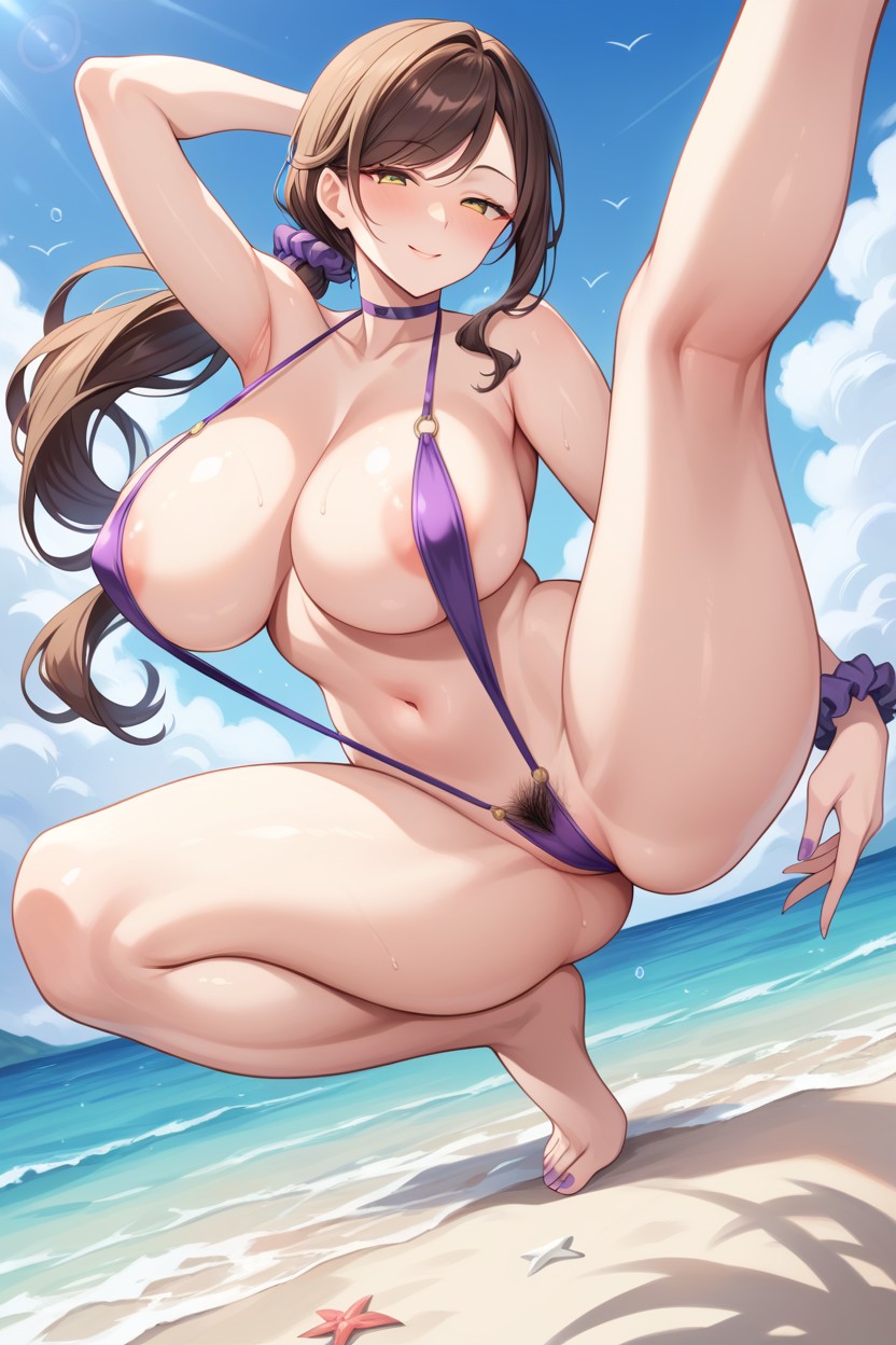 Bazongas, Purple Choker, 18+ AI Porn