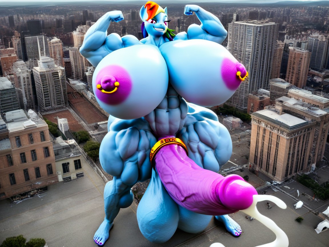 Thick Thighs, Amazon, Abs Furry AI Porn