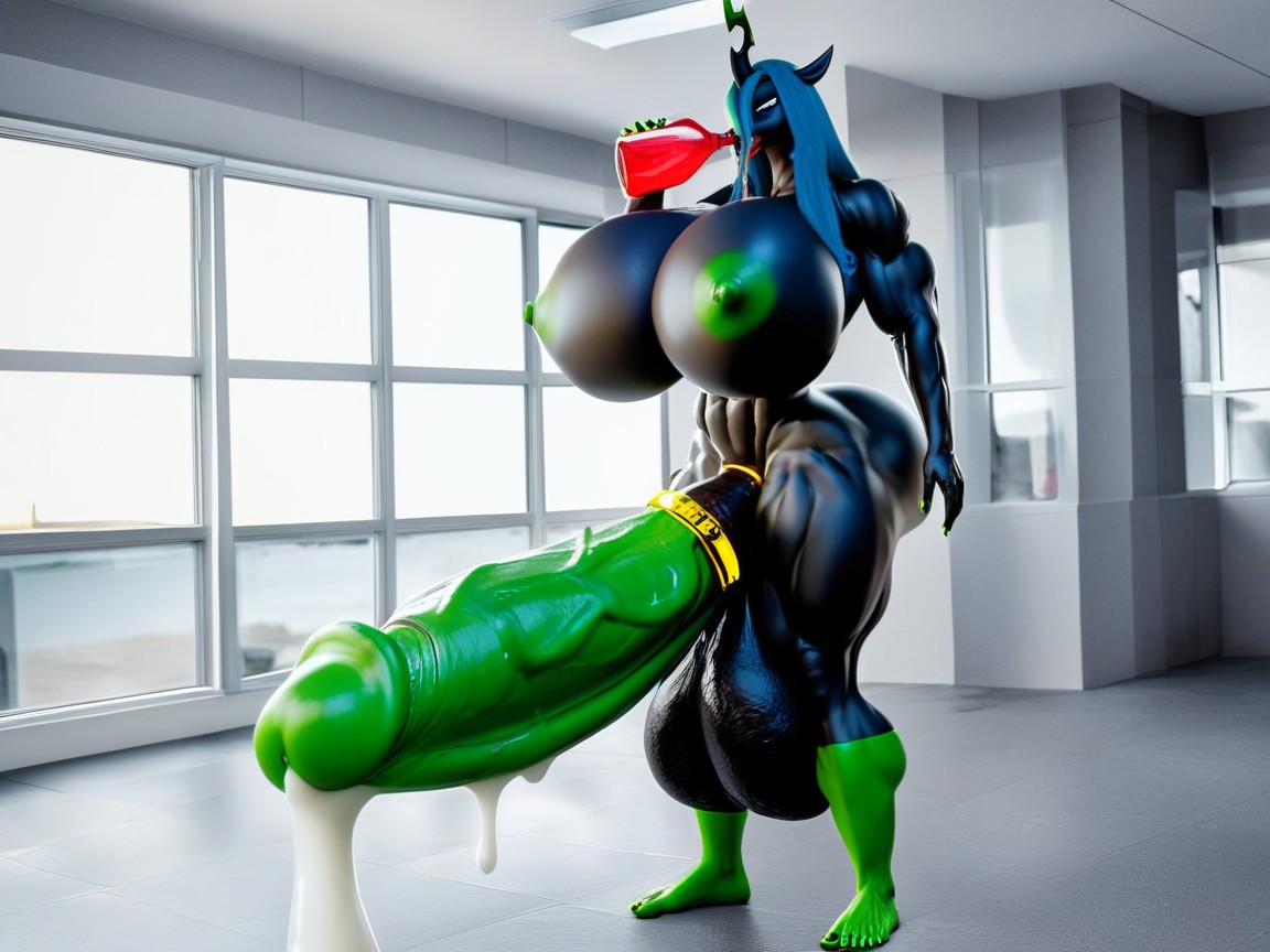 18+, Vieny Cock, Form Fitting Clothes Furry AI Porn