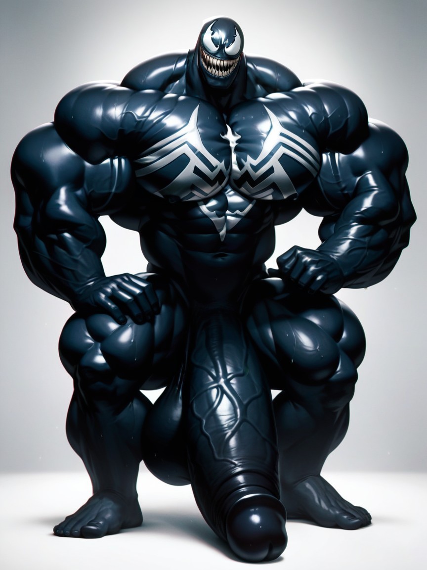 Giant Man, Penis Bigger Than Body, Hyper Muscle AI Gay Porn