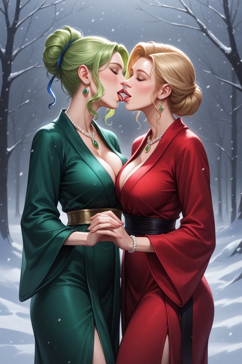 Robe De, Thai, Snowing Hentai AI Porn