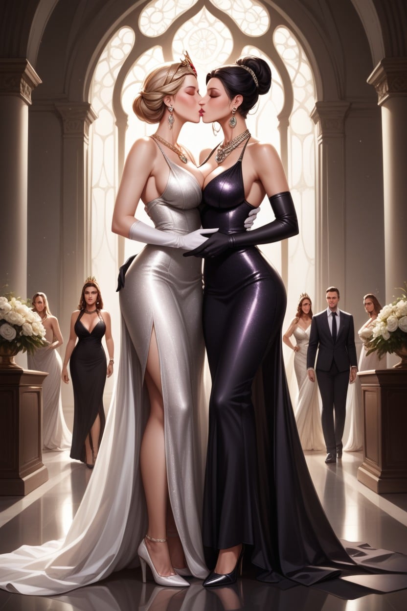 30+, Silk Dress, A Tiara Hentai AI Porn