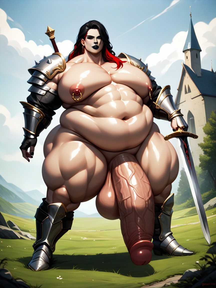 Long Length, Impossibly Long Hyper Penis, Massive Ass AI Gay Porn
