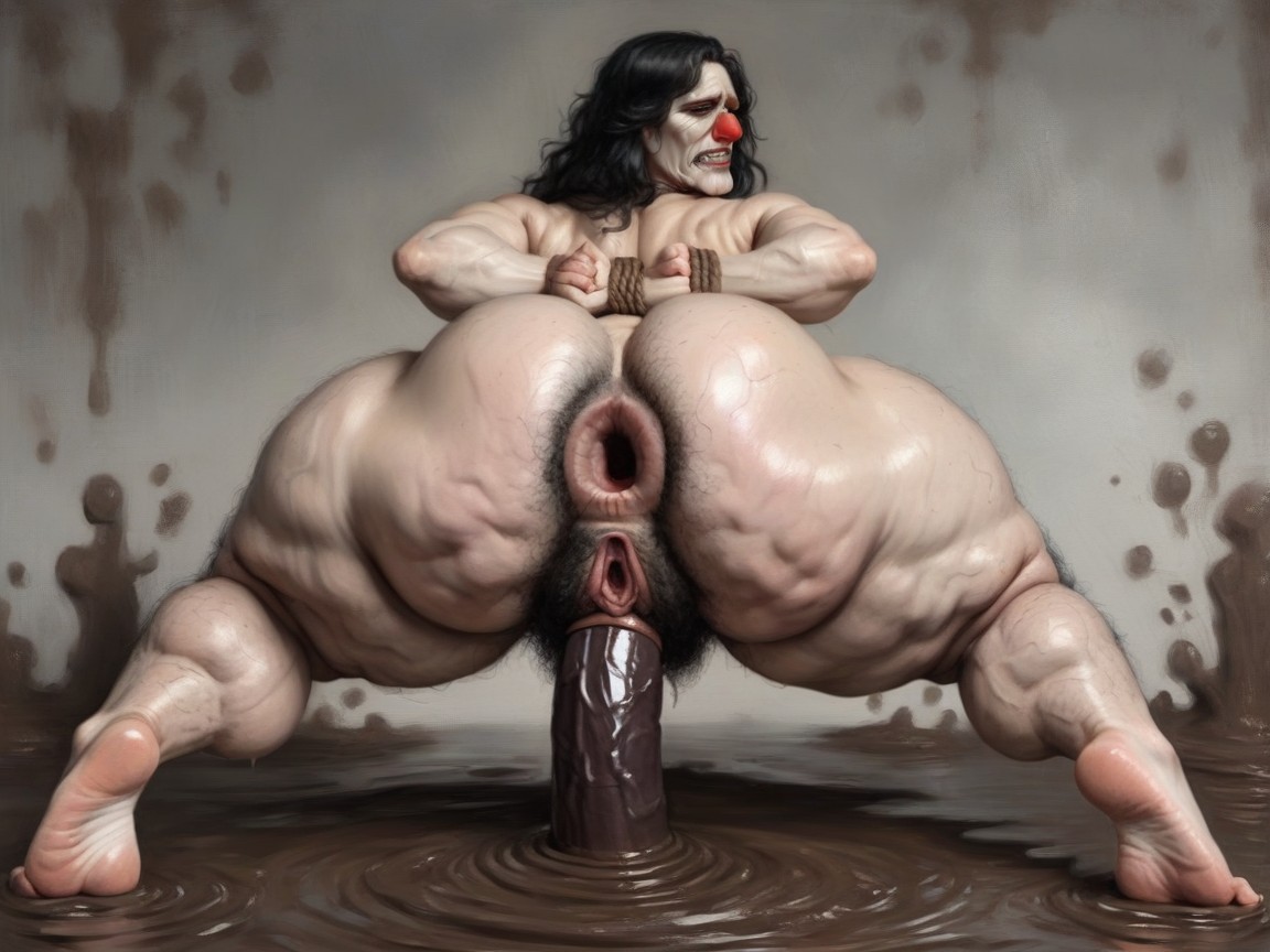 Natural Hairy, Granny Piss, Extremely Large Ass AI Porn