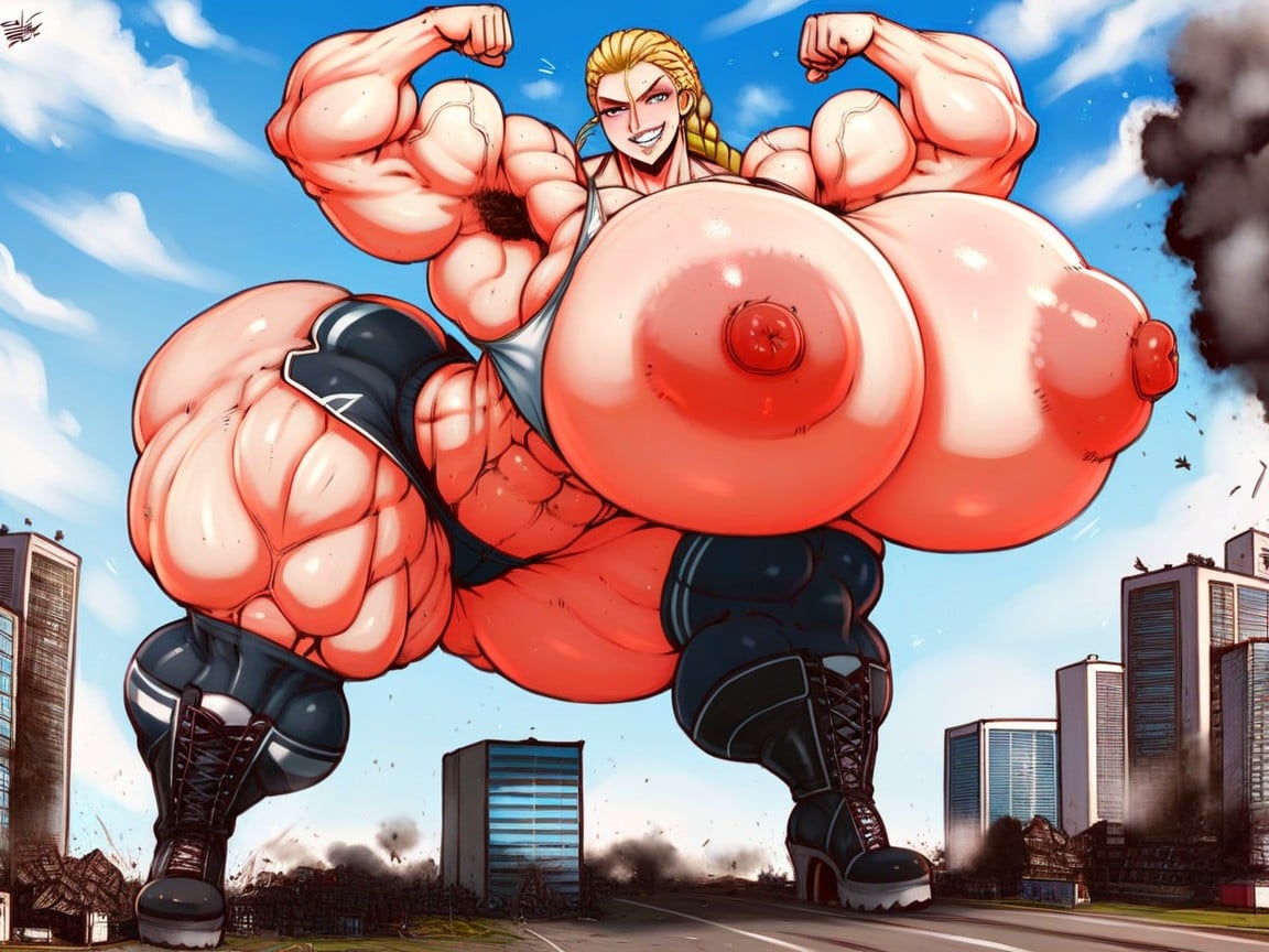 Massive, Massive Fat Tits, Macro AI Porn