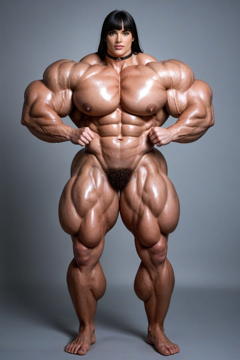 Massive Biceps, 18+, Choker AI Porn