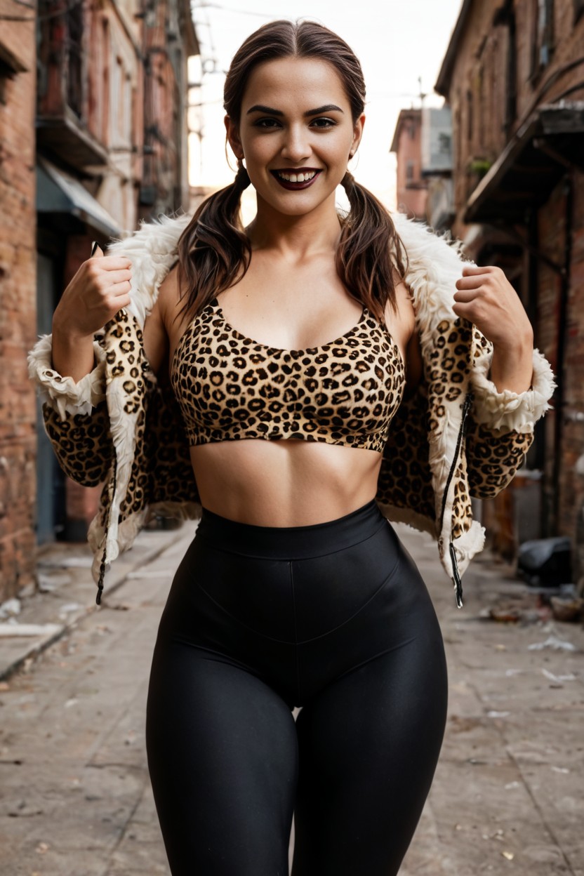 Tight Breasts, Tight Breasts, Yoga Pants AI Porn