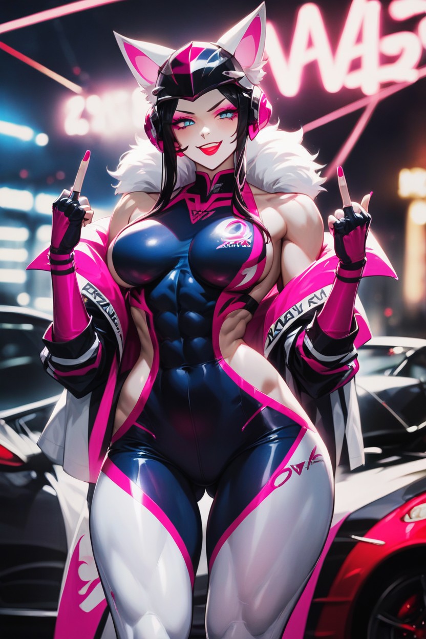 Nsfw, Low Breast Length, Wide Ass Cheeks AI Porn
