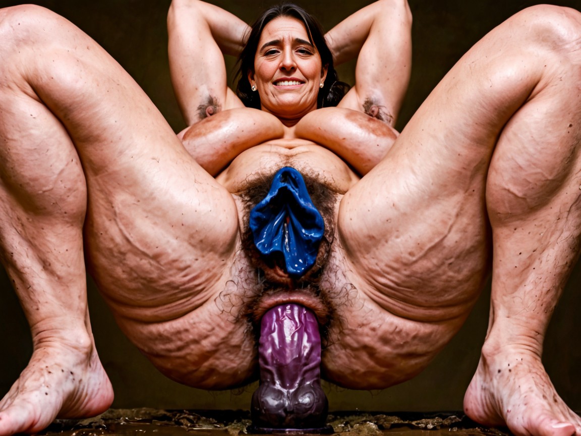 Mourn, Gaping Anus Extra Wide, Veiny Stomach AI Porn