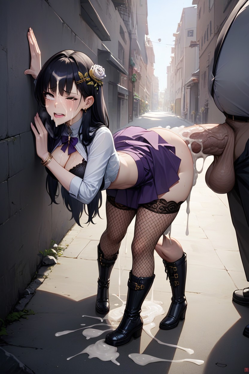 Bend Over, Extreme Back Arched, Kidnapped AI Porn