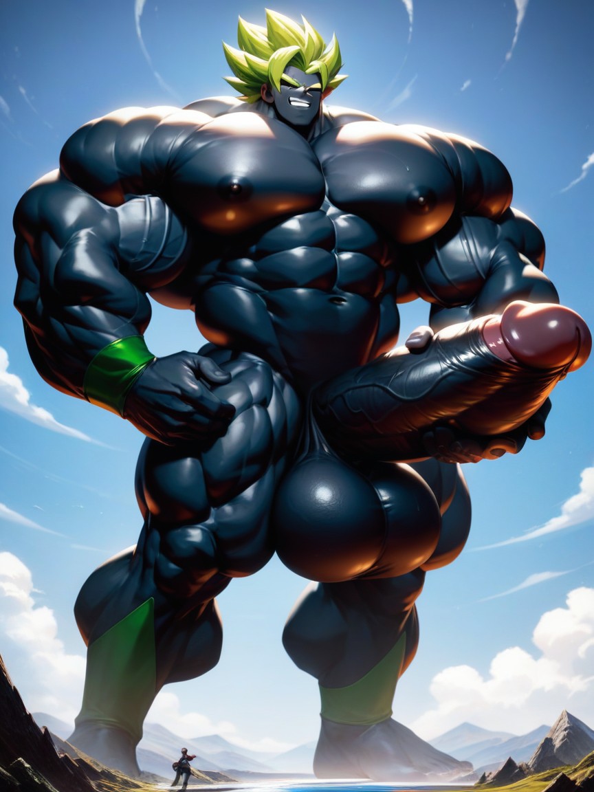 Masturbation, Wide, Huge Testicles Porno IA Gay