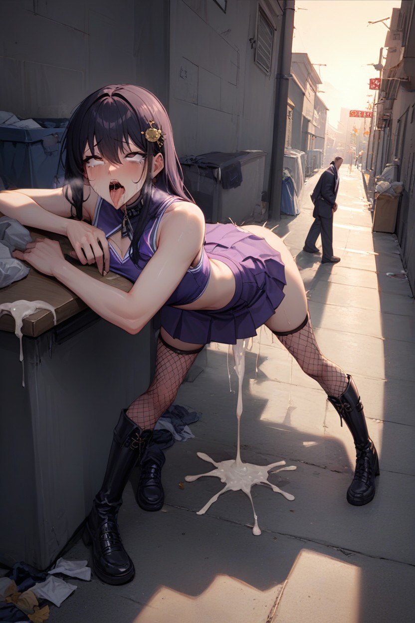 Creampie, 18+, Kidnapped AI Porn