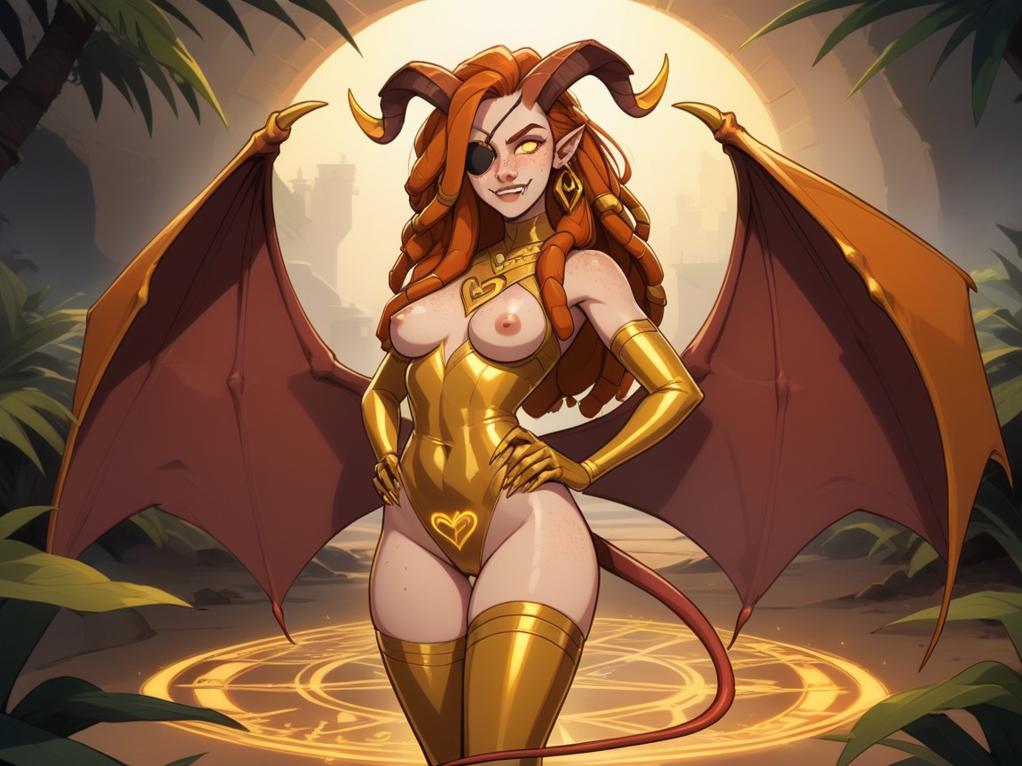 Cave Background, Súcubo, Succubus Porno latina IA