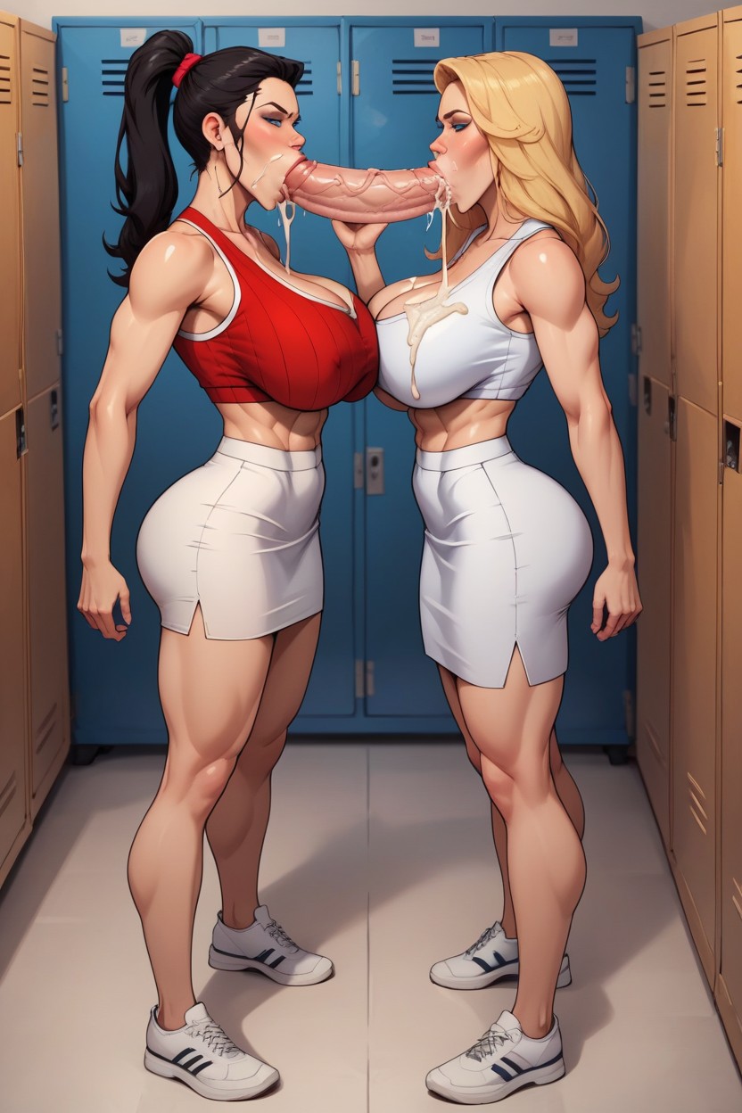 Bimbos, Large Ass, Full Body AI Porn
