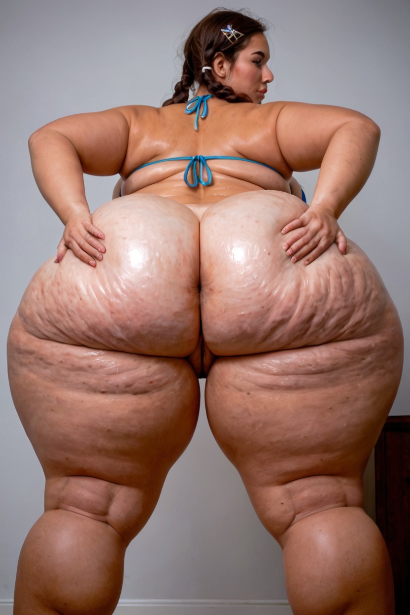 Massive Bbl, Hyper Ass, Naked BBW AI Porn