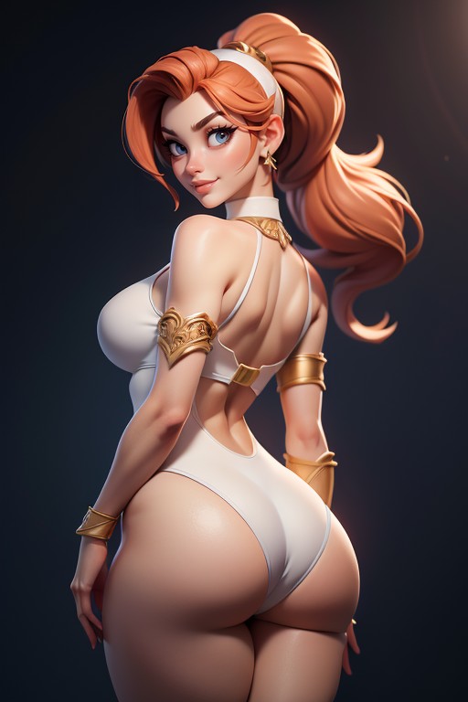 Fur Trimmed Collar, Thick, Incredible Body Hentai AI Porn