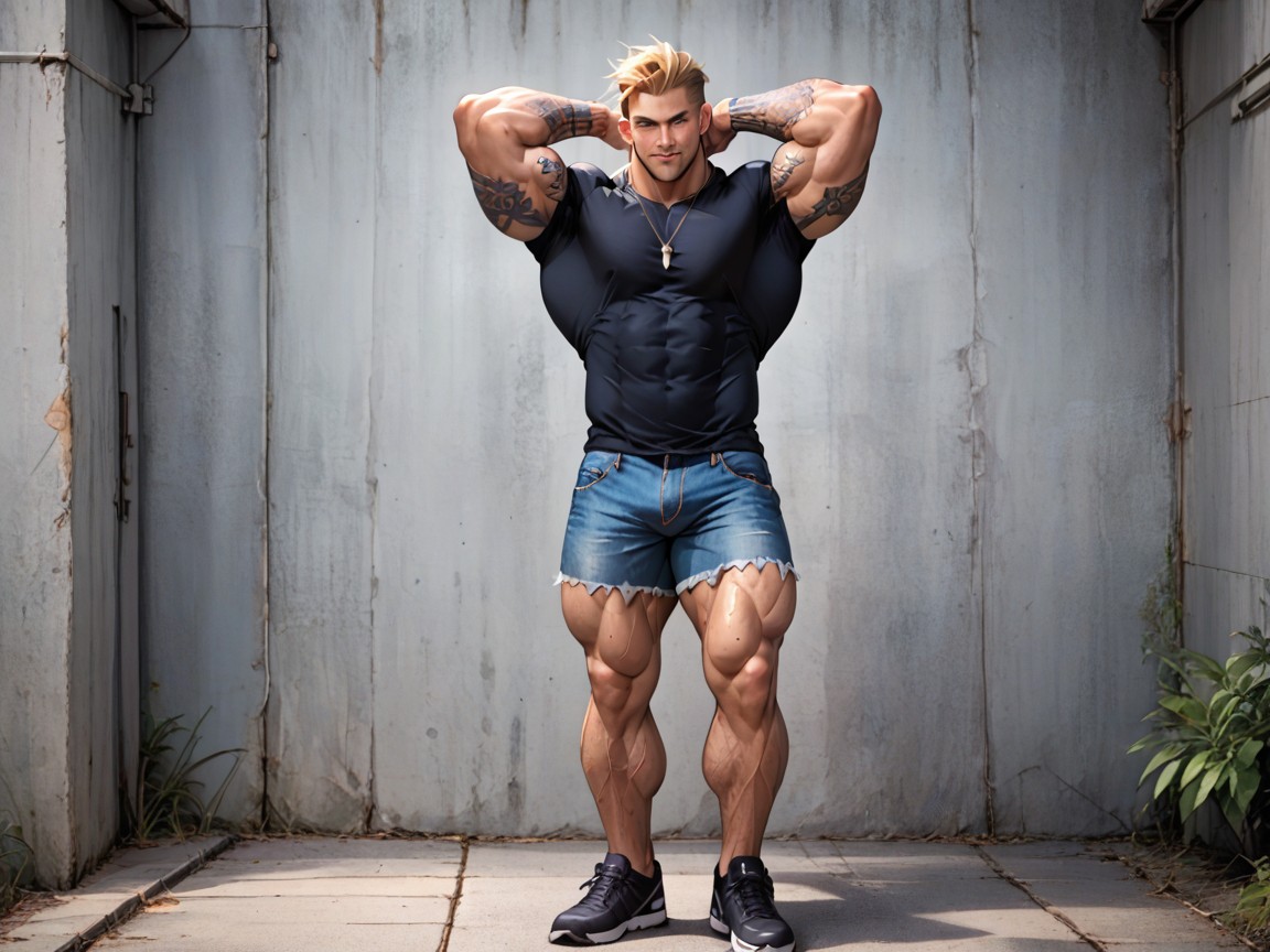 Arm Tattoo, Engominado, Leg Tattoos Porno gay IA