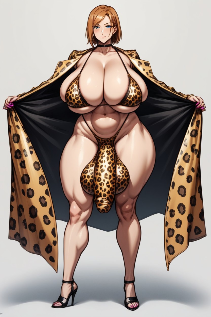 Long Legs, Hyper Realistic, Massive Ass Shemale AI Porn