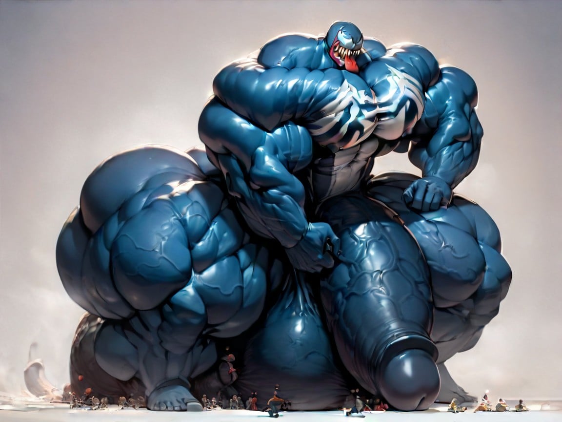 Huge Testicles, Massive Cock, Muscle Growing Porno gay IA