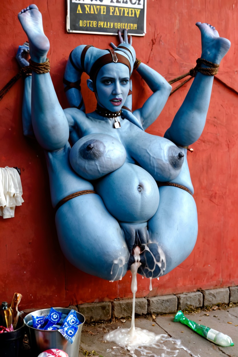 Shocked, Twilek, Excessive Creampie AI Porn