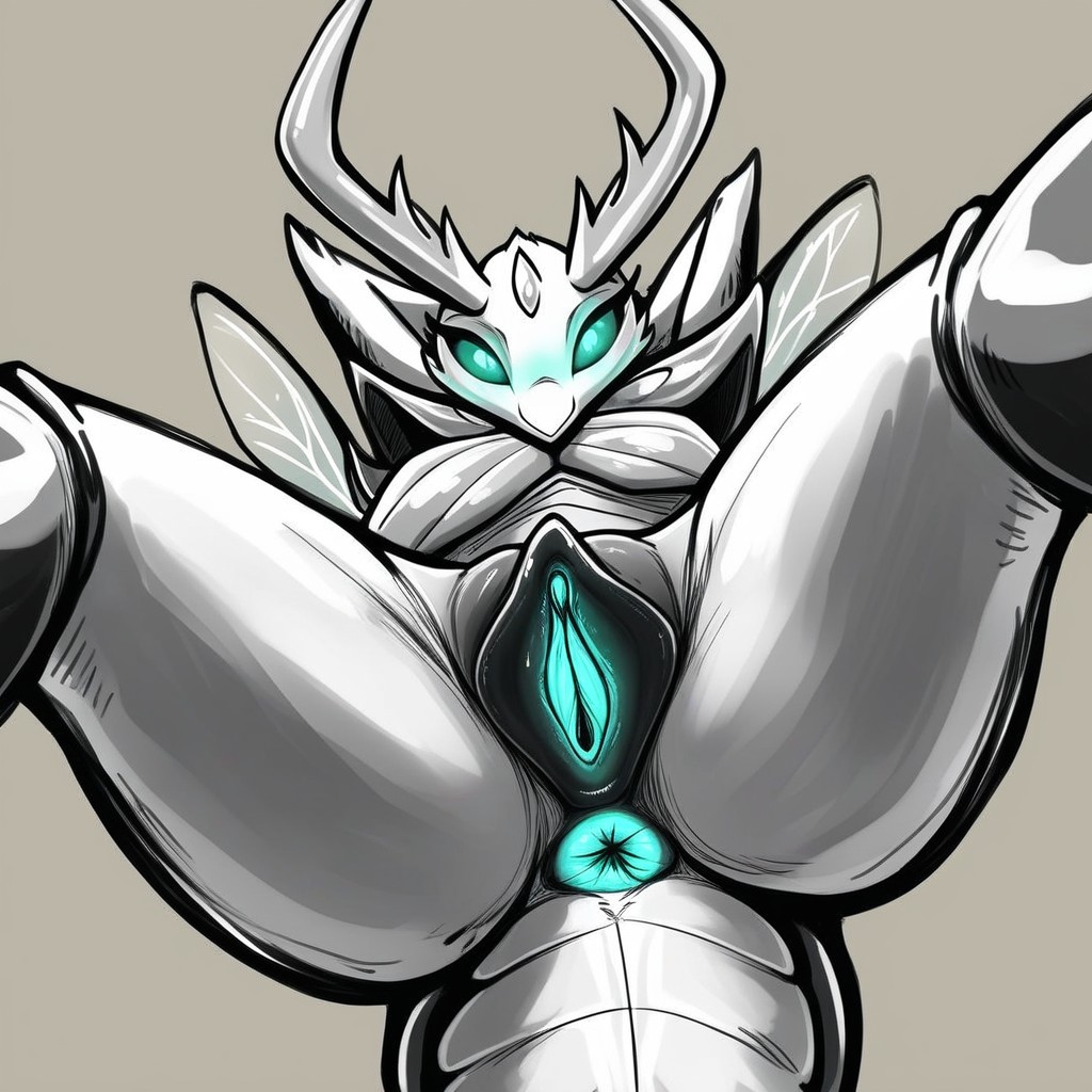 Spreading Legs, Sketch, Looking At Viewer Furry AI Porn