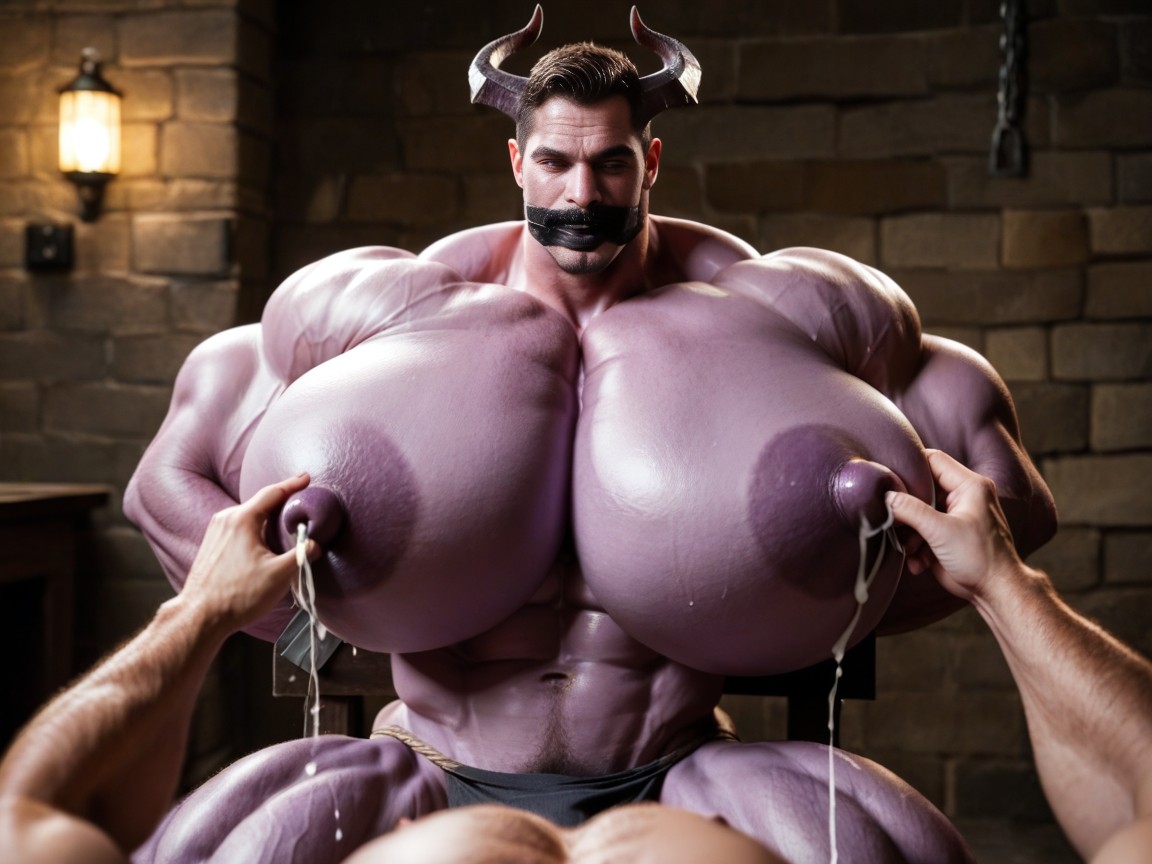 Loincloth, Open Clothes, Extremely Large Ass AI Gay Porn