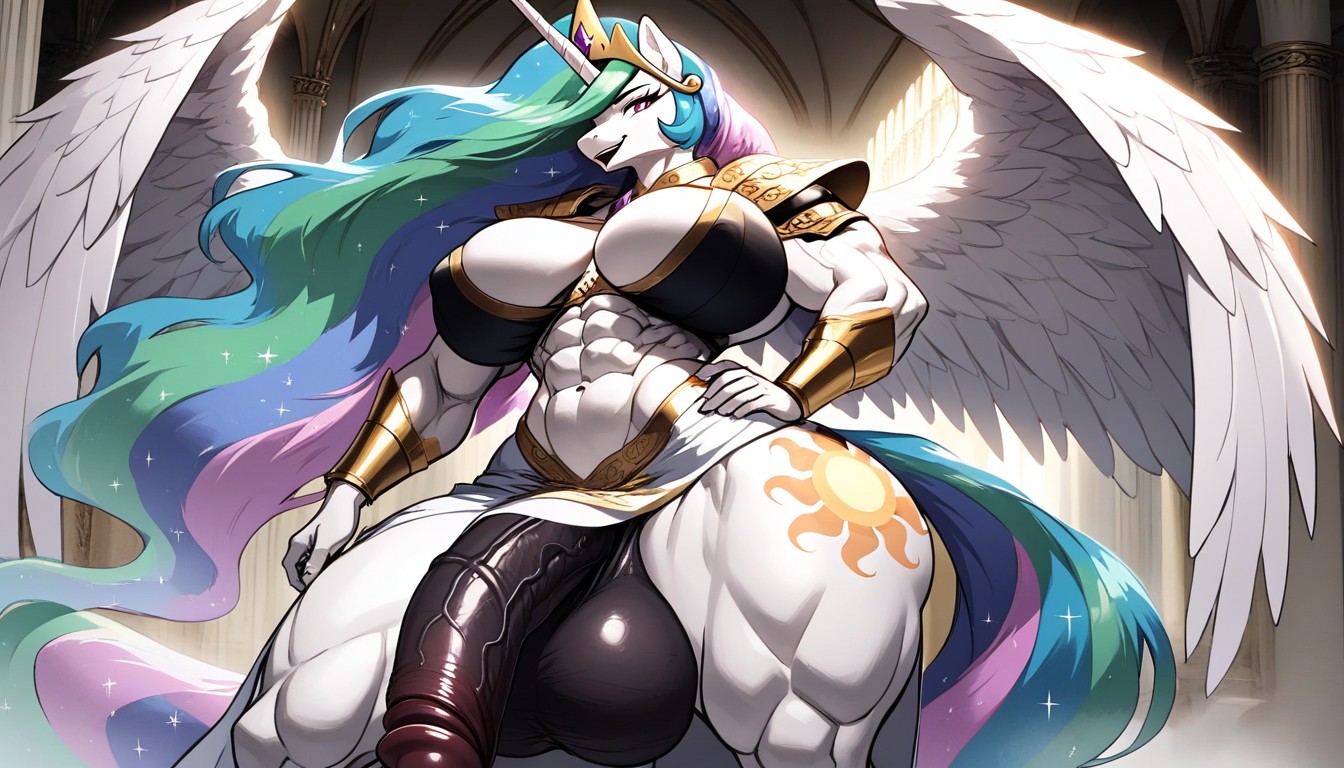 Massive Butt, Medial Ring Penis, 18+ 퍼리 AI 포르노