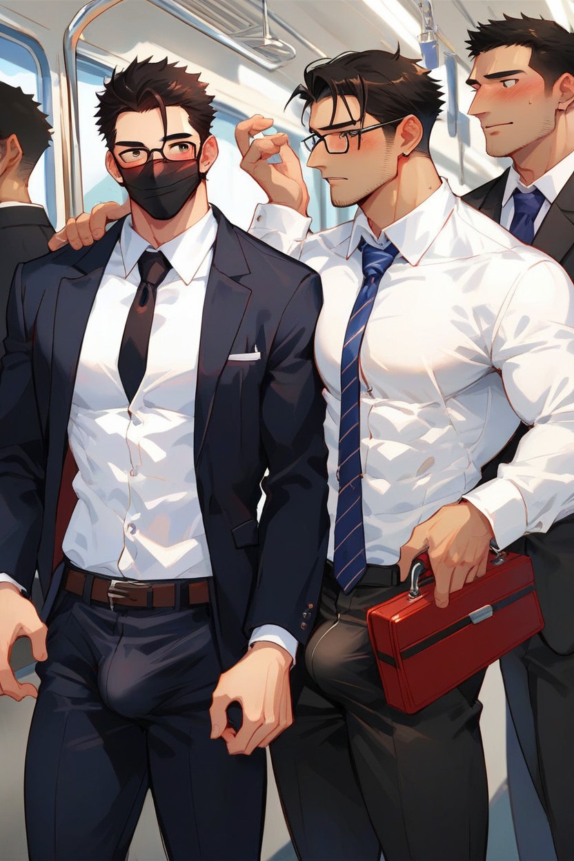 Mask, Yaoi, Jacket Porno gay IA
