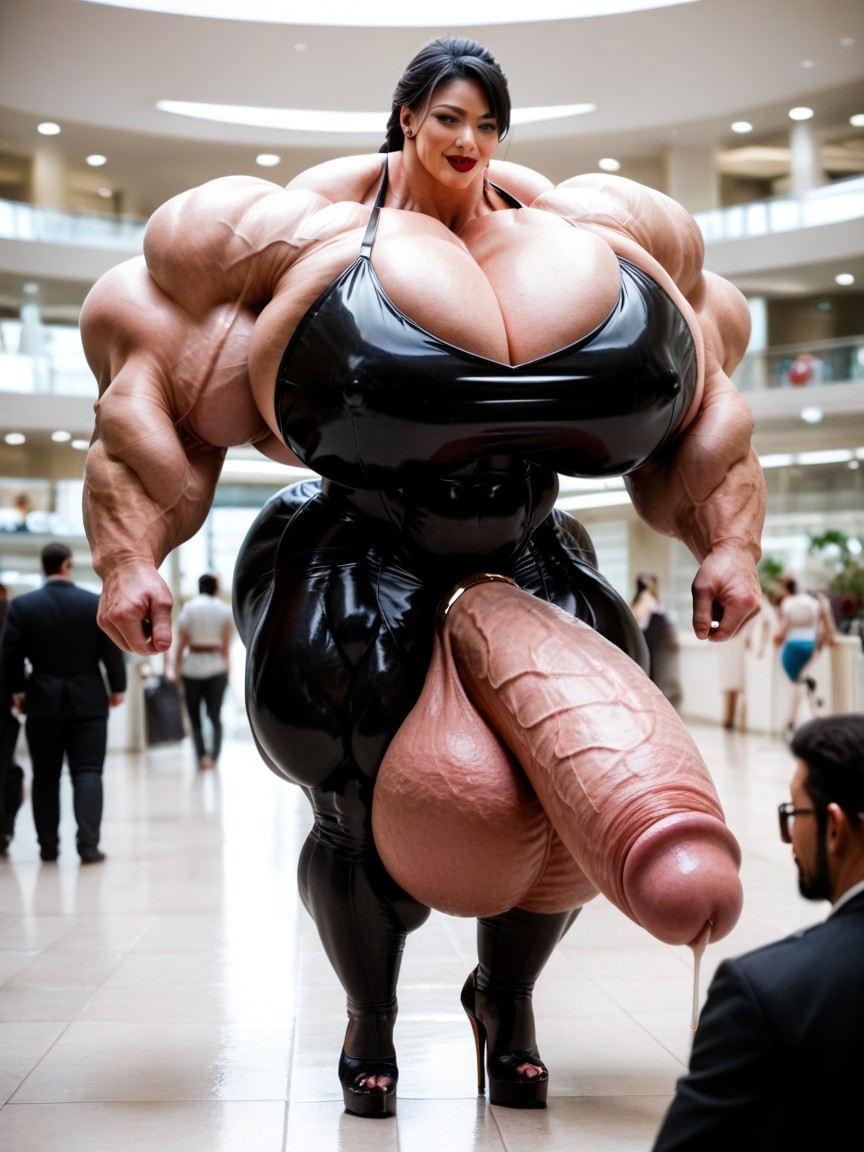 Hyper Gigantic Massive Muscles, Hyper Gigantic Massive Muscles, Hyper Gigantic Massive Muscles Shemale AI Porn