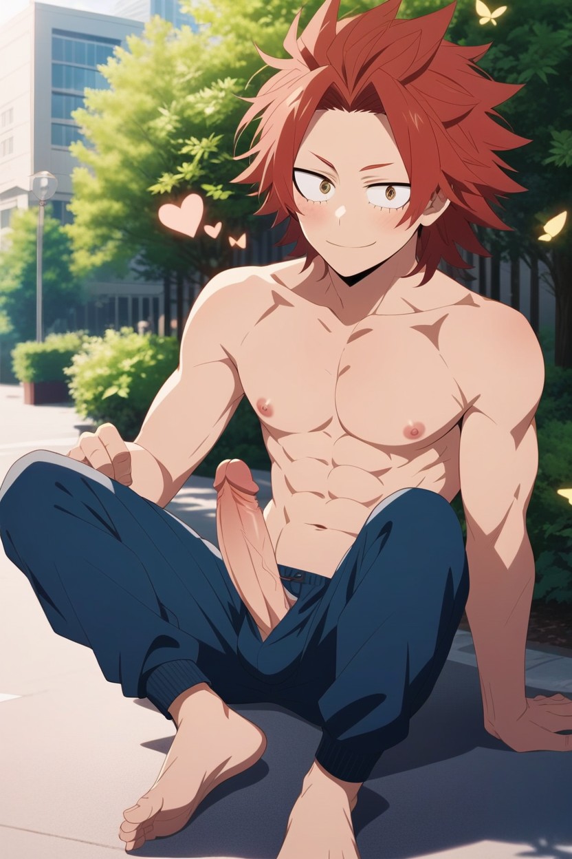 Round Face, Otoko No Ko, One Person AI Gay Porn