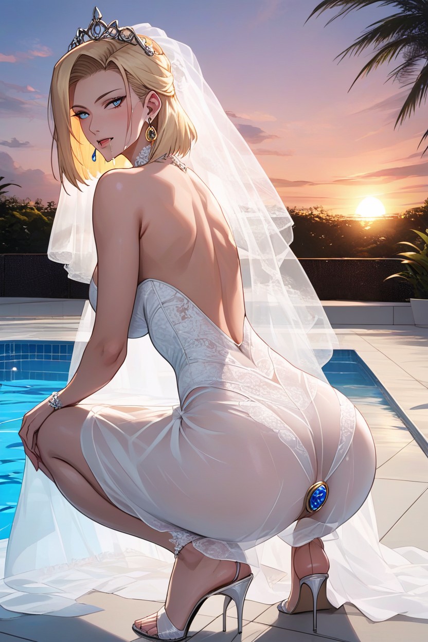 18+, Android C-, Beautiful Feet Hentai AI Porn