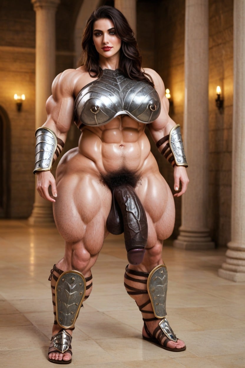 Gladiator, Massive Muscle Delts, Ssbbw Shemale AI Porn